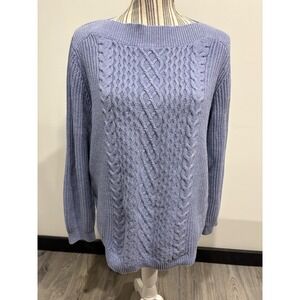 Tommy Hilfiger Women's Sweater Blue Size XL